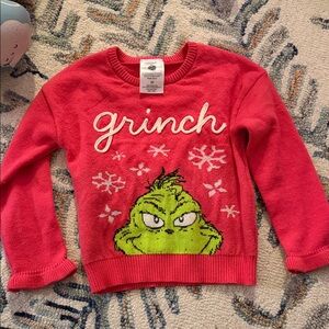 Target Kids Grinch Sweater - Red and Green